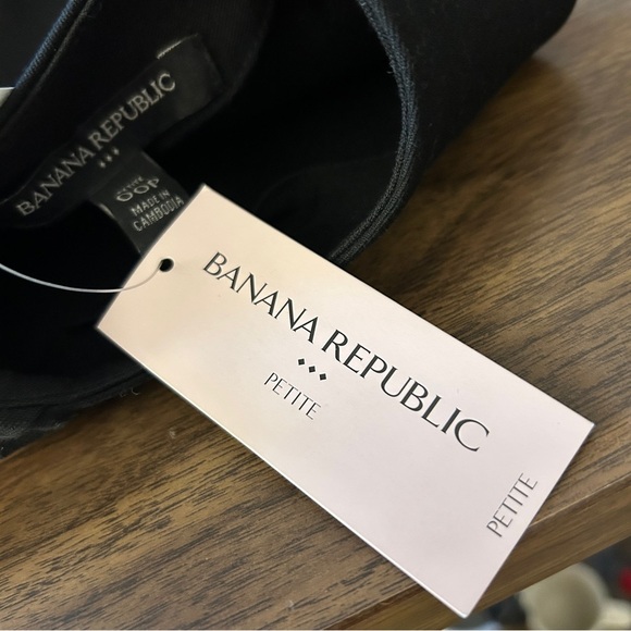 ❤️ Banana Republic Elegant Black Midi Dress 00 - Picture 4 of 10